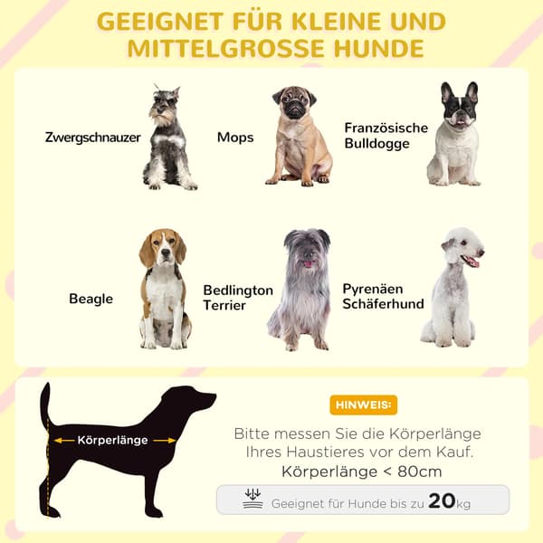Hundehus, Solid Træ, 109 cm Længde, 79 cm Bredde, 72 cm Højde, Egnet til Store Hunde op til 20 kg