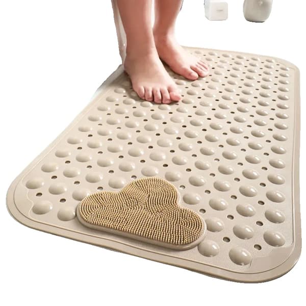 Badmatta, Halkfri Design, Lätt Dränering,400MMx700MM-b, Kaki