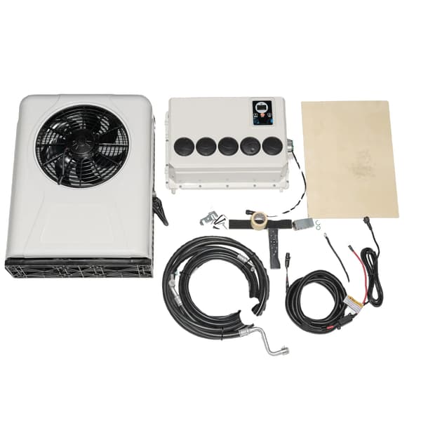 Airconditioner, 12V DC, Høj Luftstrøm Kold,Hvid 12V