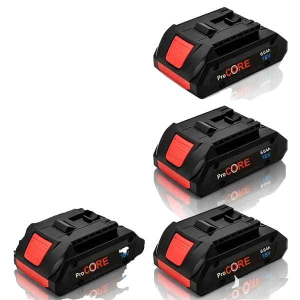 Litiumjonuppladdningsbart batteri, 18V, 6000mAh kapacitet,4ST, 18V-a