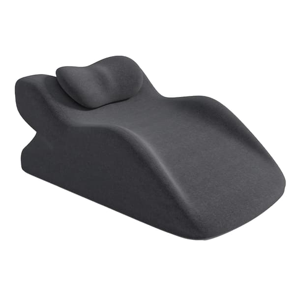 Vinkelpude, Ergonomisk Design, Multifunktionel Støtte,Mørk Grå