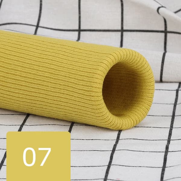 Stickade tygmanschetter, elastiskt stretchmaterial, sytilbehör,35x7cm-b, 7