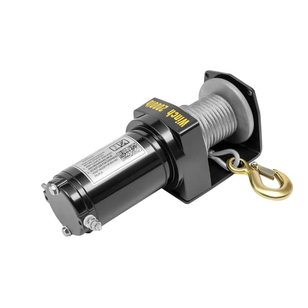 Elektrisk Løfteanlæg, 0,4KW Motor, Håndbetjent Controller,sort