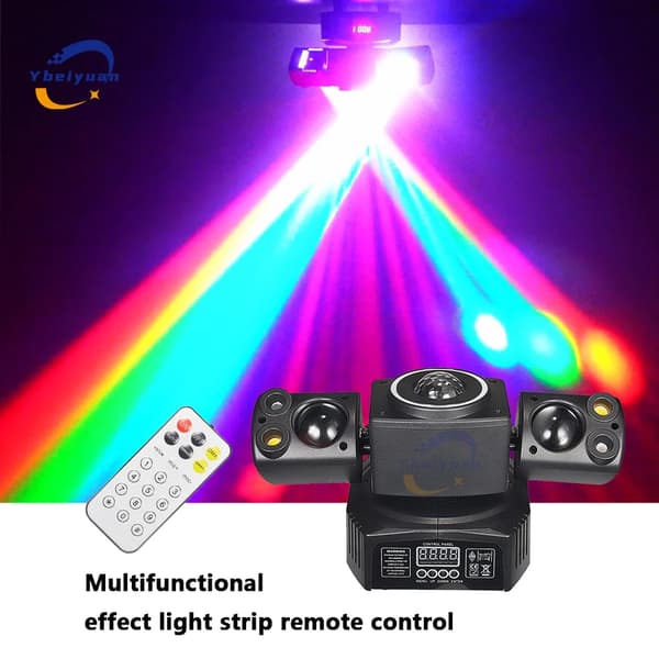 Effektlys, DMX512 kontrol, multi-tilstand drift,220V-240V EU stik