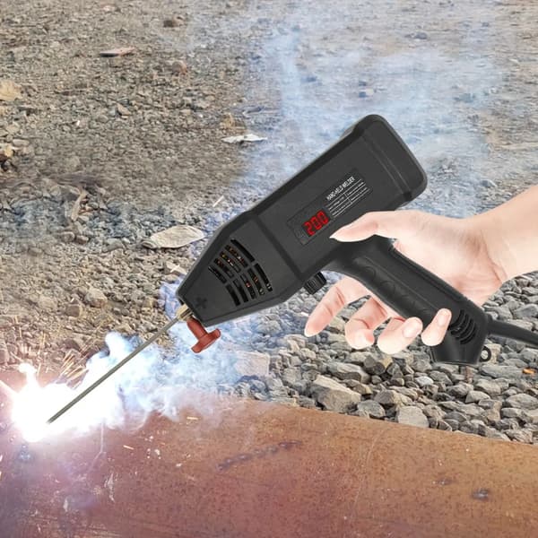 Håndholdt svejser, 3000W effekt, holdbar konstruktion,Sort