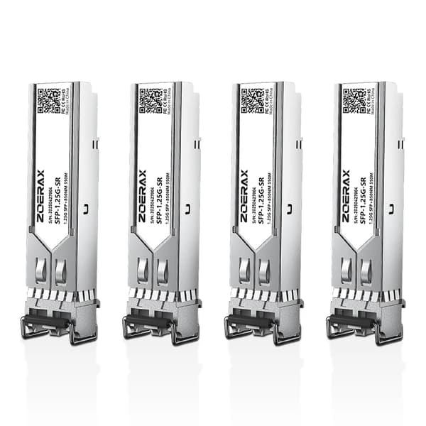 Transceiver modul, multimode fiber, plug-and-play,4PCS 1.25G