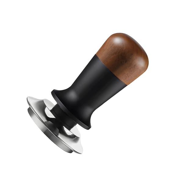 Espresso Tamper, Selvjusterende Design, Bølgebund,sort