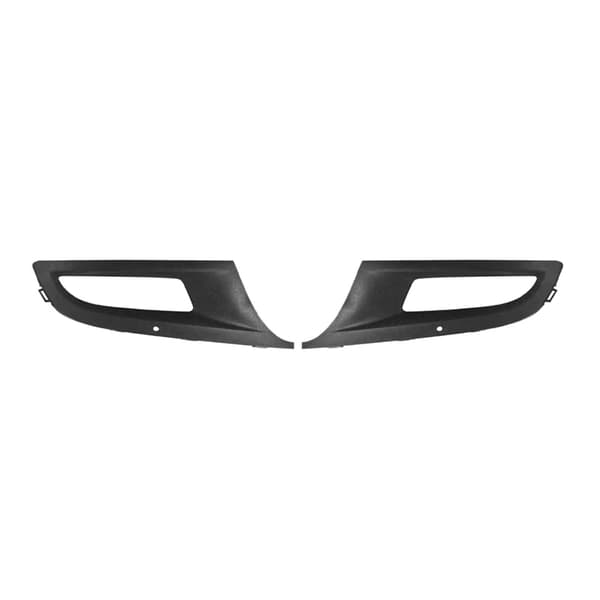 Framstötfångargrill, ABS-material, Sportig design,3Pcs set