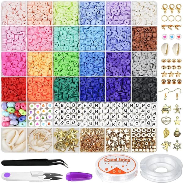 Perler, Polymerler, Livlige Farver,5300CB-2
