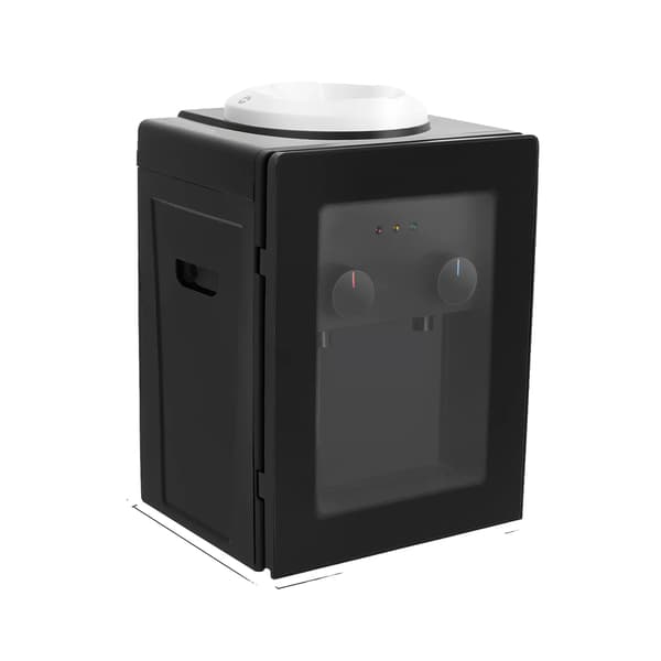 Vanddispenser, Hurtig opvarmning, Kompakt design,sort