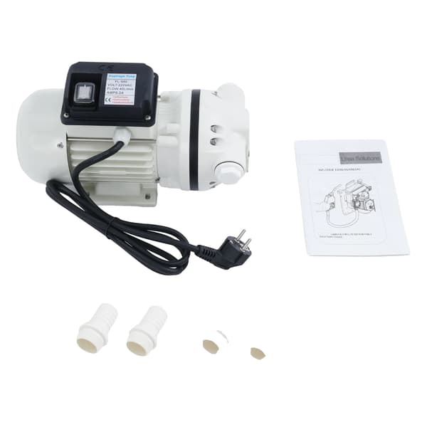 Membranpump, 330W Effekt, 40L/min Flödeshastighet,VIT