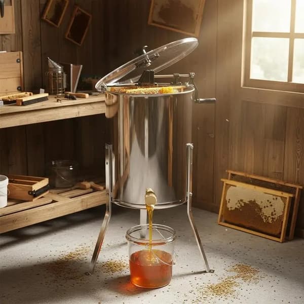 Honungsslunga, Rostfritt Stål, Manuell Tangentiell Design, Klar