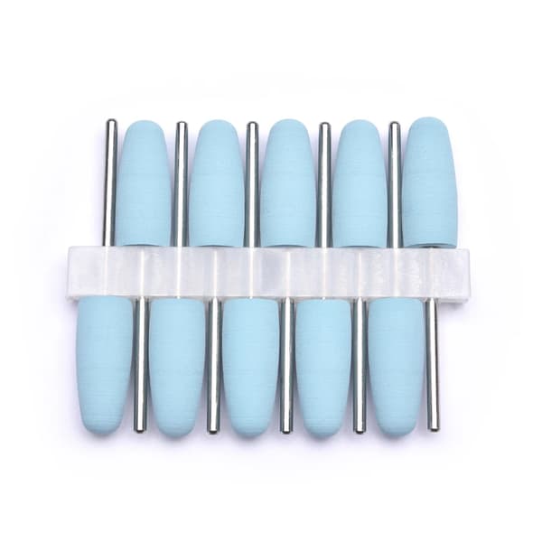 Nagelbor, Gummisiliconmaterial, 10-delarsset,EE72-10P-02