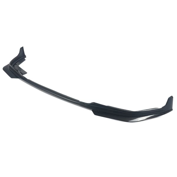 Front Bumper Lip Body Kit, Holdbart ABS Plastik, Direkte Erstatning,Kulfiberlook