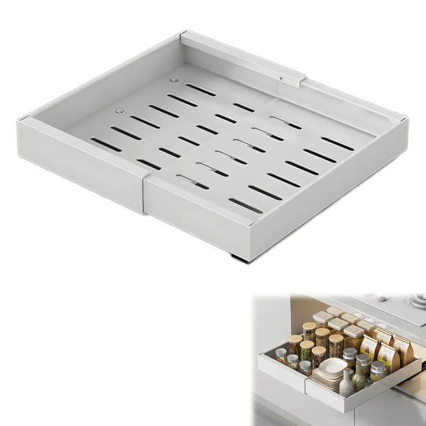 Opbevaringsreol, Justerbart Design, Holdbart Kulstofstål,1PC Hvid S