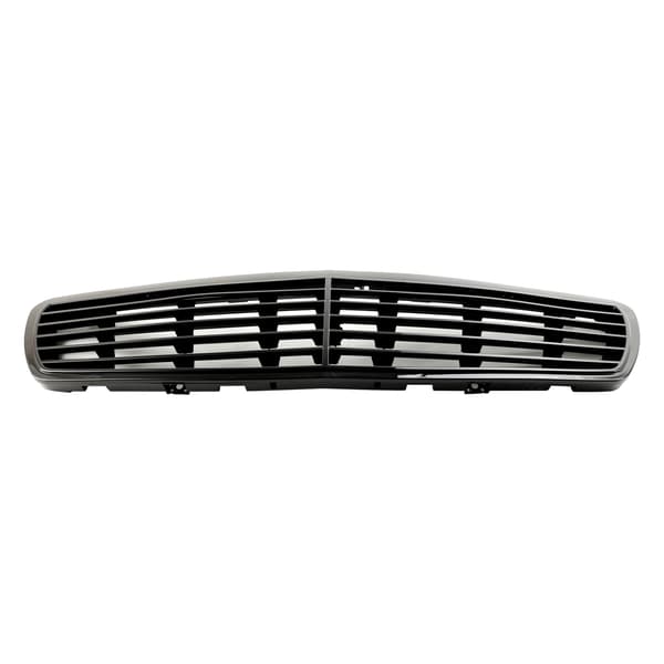 Frontgitter, ABS-plastik, Dimensioner som vist, Kompatibilitet for Mercedes-Benz E-Class W211 E320 E350 E500 E55 AMG, Frontplacering