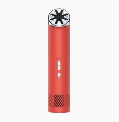 Bärbar Mini Fläkt, USB Driven, Lätt Design,Röd