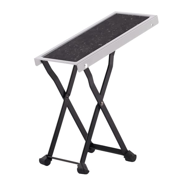 Gitarrfotstöd, Justerbar Höjd, Lätt och Stabil Design,Nebula Black