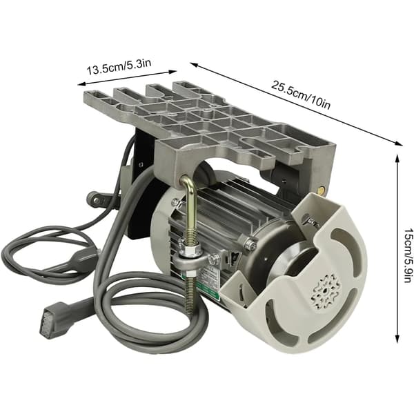 Syrmaskinmotor, borstlös, hög effektivitet,Vit