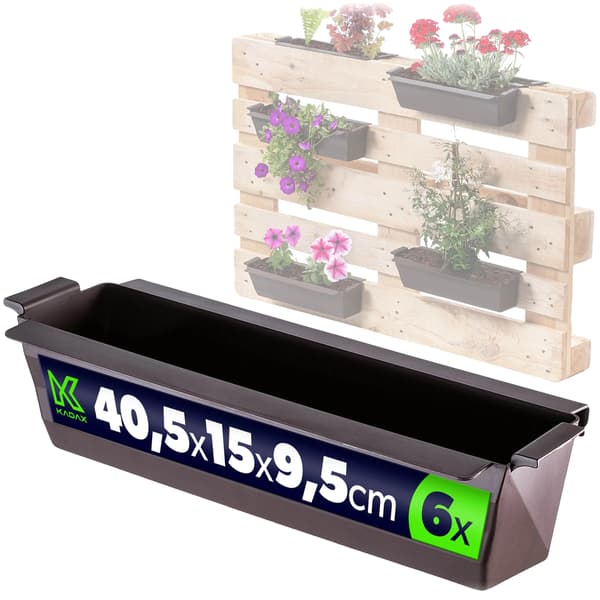 Blomkruka, Hållbar Design, Mångsidig Tillämpning,Brun