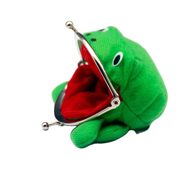 Myntväska, Söt Djurdesign, Mångsidig Mini Plånbok,grön