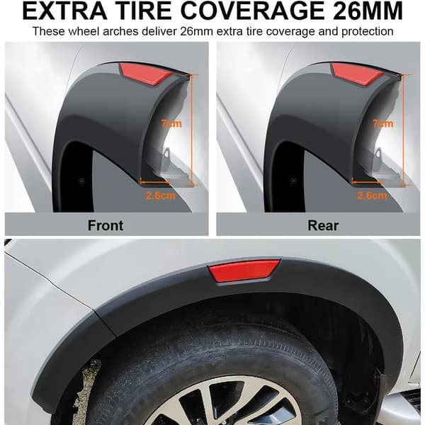 Mud Guards, Suojaus, Helppo Asennus,2015-2025