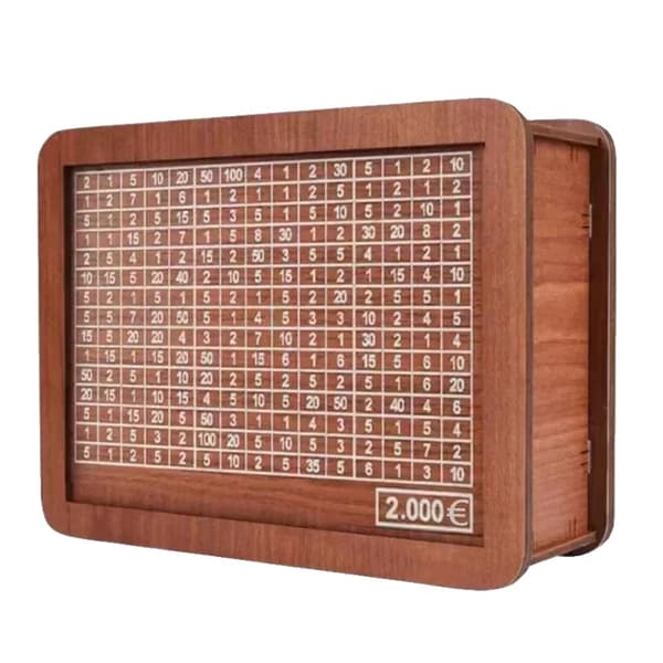 Pengarbox, Trämaterial, Modern Design,2000 EUR