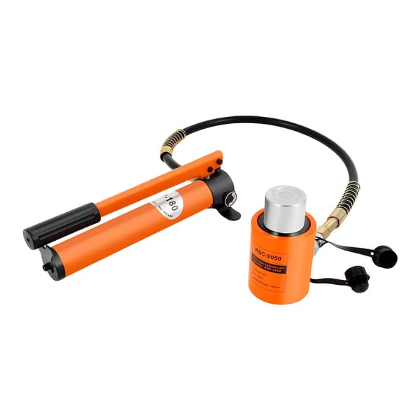 Manuell Hydraulisk Pump, Förstärkt Design, Användarvänlig Drift,Orange