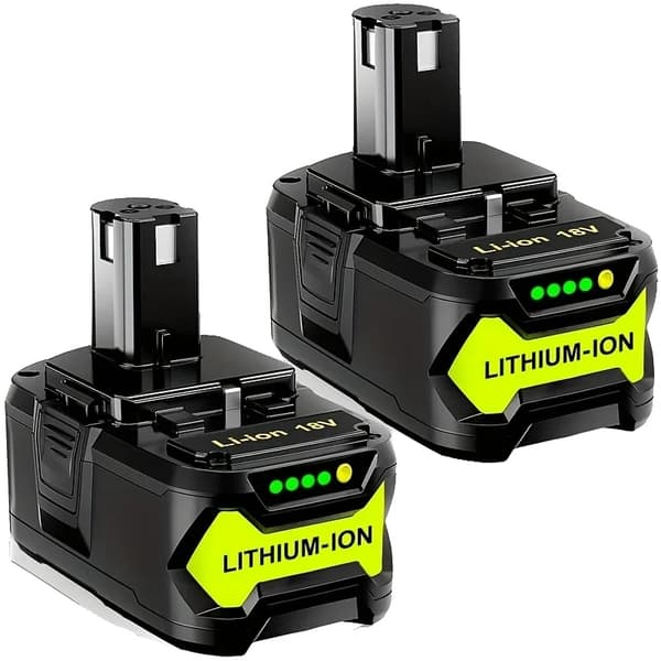 Litiumjonbatteri, 18V, 8000mAh kapacitet,RYOBI 18V 8.0Ah 2PCS-a, 18V-e