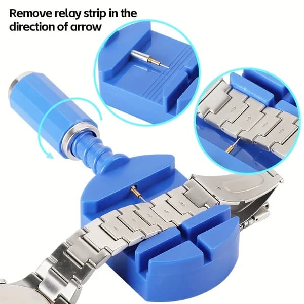 Klockreparationsverktyg, Omfattande Verktyg, Ergonomisk Design,147pcs