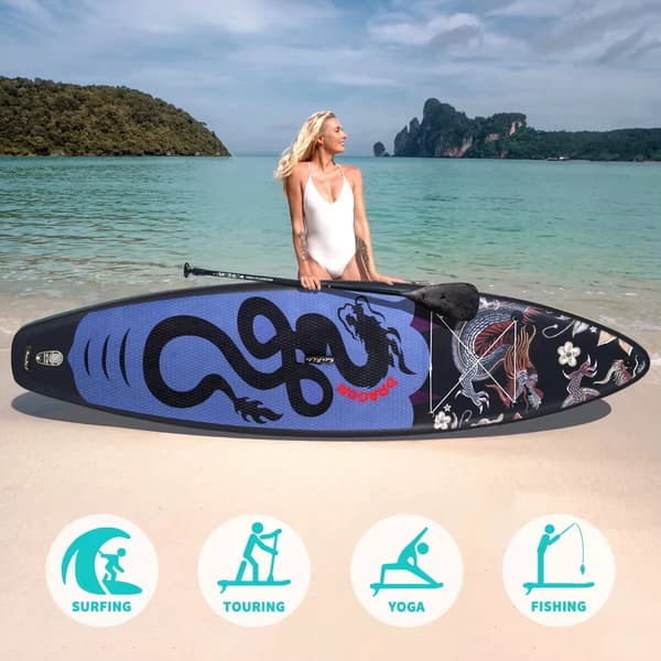 Stand Up Paddle, Holdbart PVC, Stærk Stabilitet,SUPFR17U