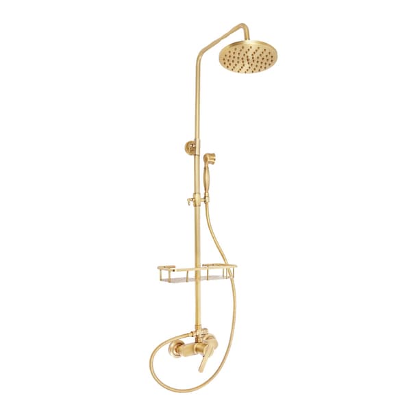 Brusesæt, Væghængt, Elegant Design,Bronze
