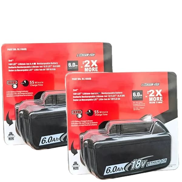 Batteri, 6Ah Litiumjon, 18V Kompatibilitet,18V-d, Beige