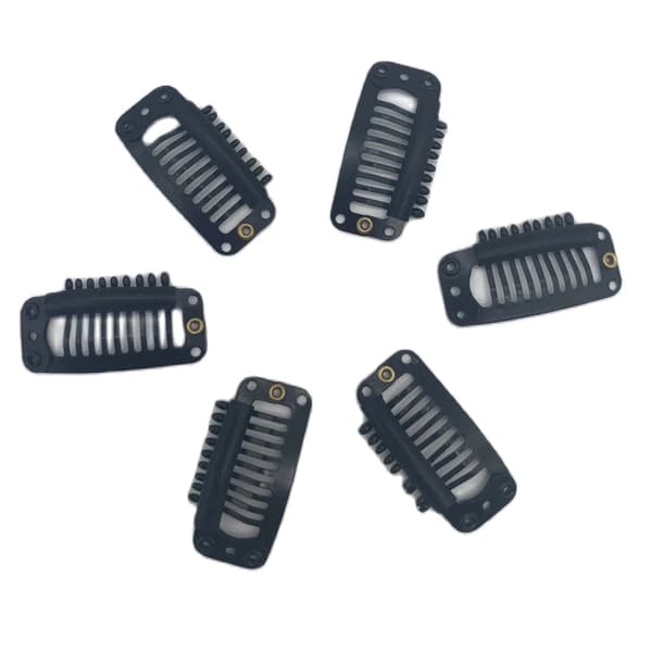 Snap Clips, Holdbare Kulstofstål, 50 Stykker,3.2cm sort