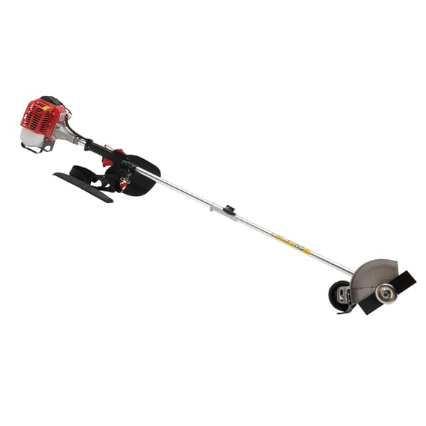 Bensinmotorgräsklippare, 26CC Motor, Lättviktsdesign,Röd