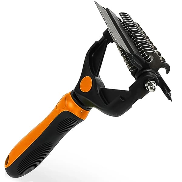 Børste til pleje, Uldfjerner, Ergonomisk design,Appelsin