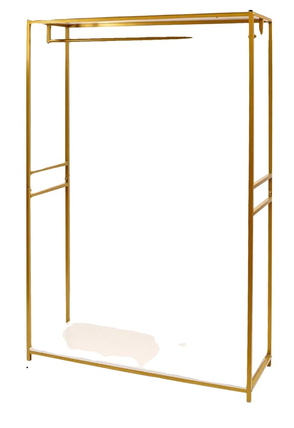 Tøjstativ, Moderne Design, Nem Samling,Guld