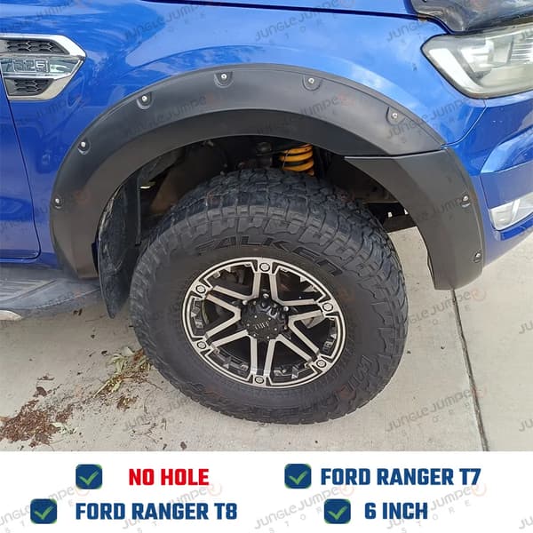 Fender Flares, Holdbart Materiale, Sikker Design,INGEN HUL