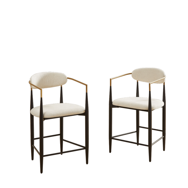 Spisebordsstol, Pladsbesparende Design, Behagelig Siddeplads,2stk-D