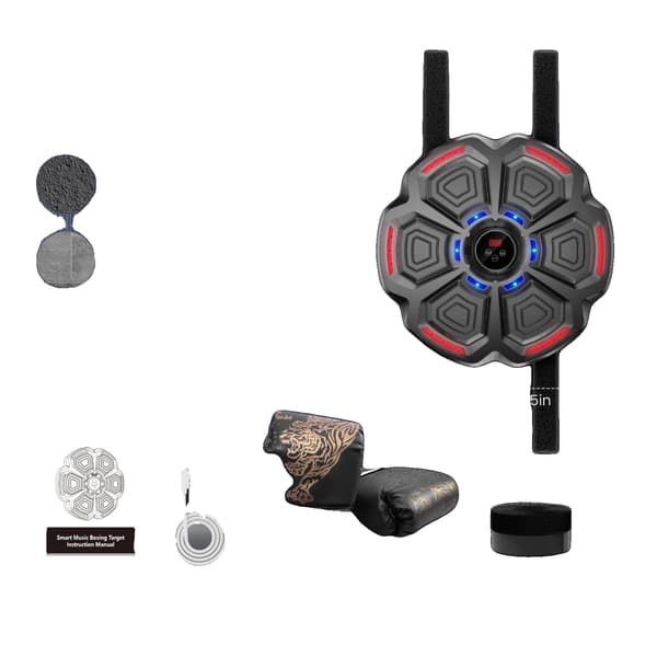 Musik Bokse Maskine, Smart Bluetooth Forbindelse, Vægmonteret Design,sort