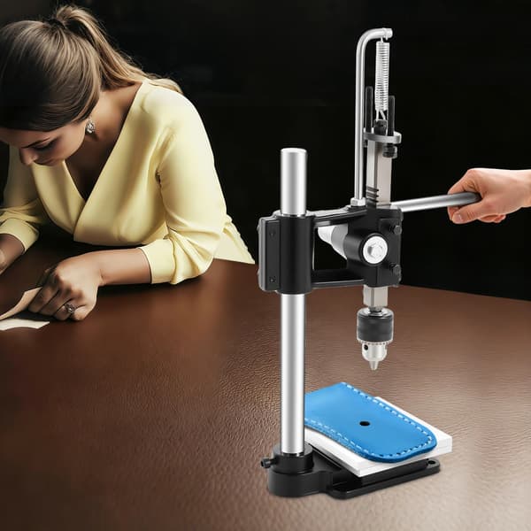 Hullemaskine, Manuel Betjening, Ergonomisk Design,sort