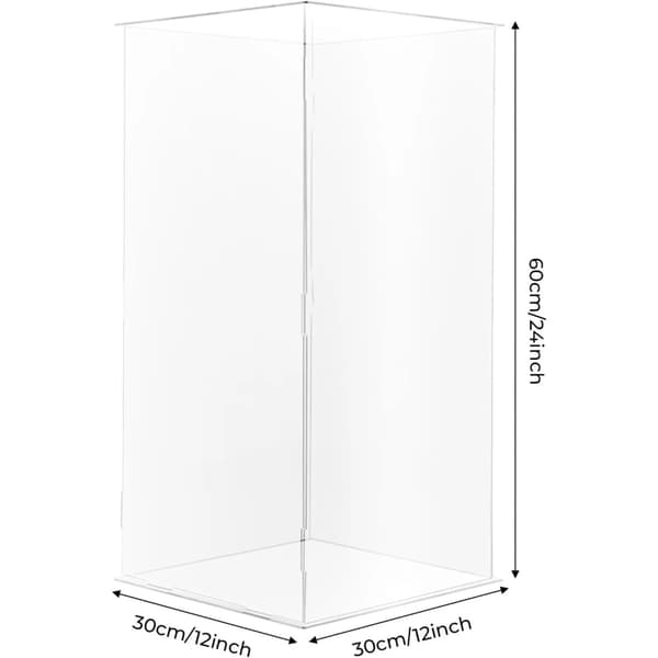 Acryl Display Stativ, Moderne Design, Robust Pedestal,Klar