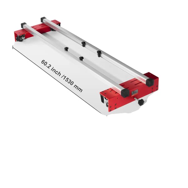Router Sled, Bärbar Design, Justerbart Klämområde,60 tum