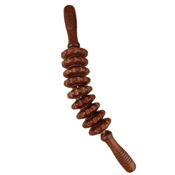 Trigger Point Massager, Trädesign, Muskelavlastning,C  böjd