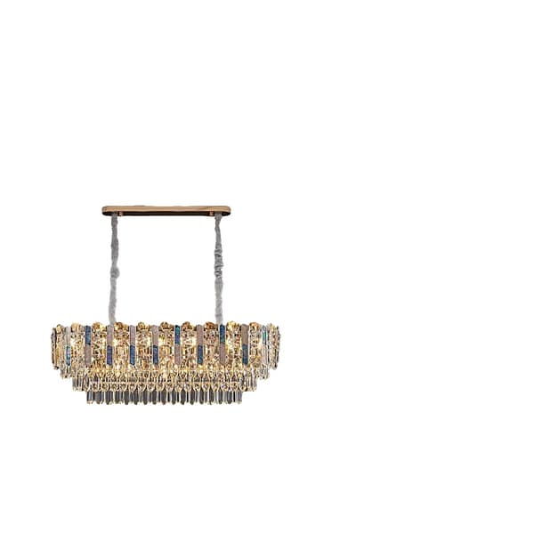 Krona, Kristalldesign, Semi-Flush Mount,L80cm kandelaber