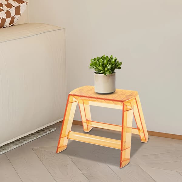 Stege, 2 nivåer, skyddande vaddering,Orange