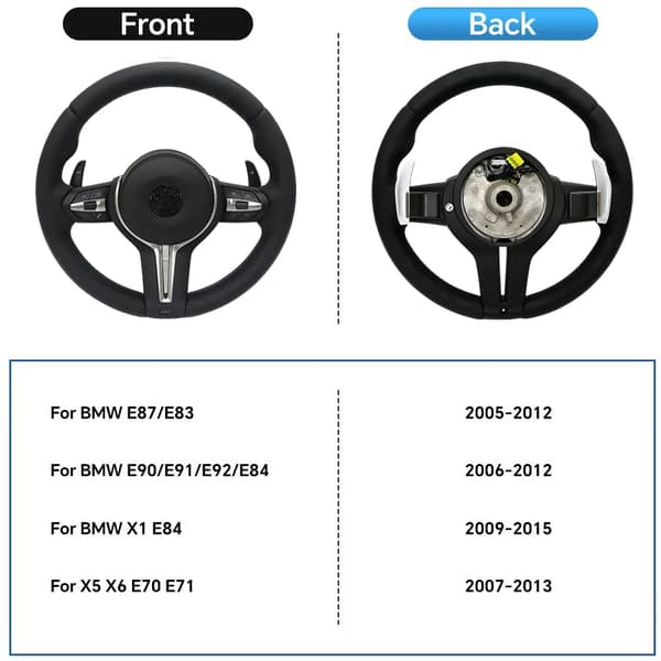 Ratbetræk, Læder, Kulfiber,E90 Stil 1