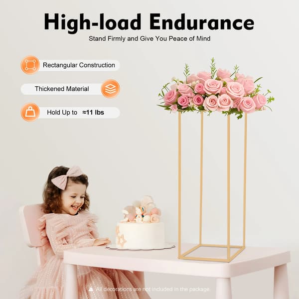 Blomsterstand, Moderne Design, Nem Samling,Guld