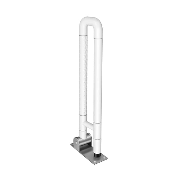 Grebsbar, Rustfrit Stål, Anti-Skrid Design,HVID