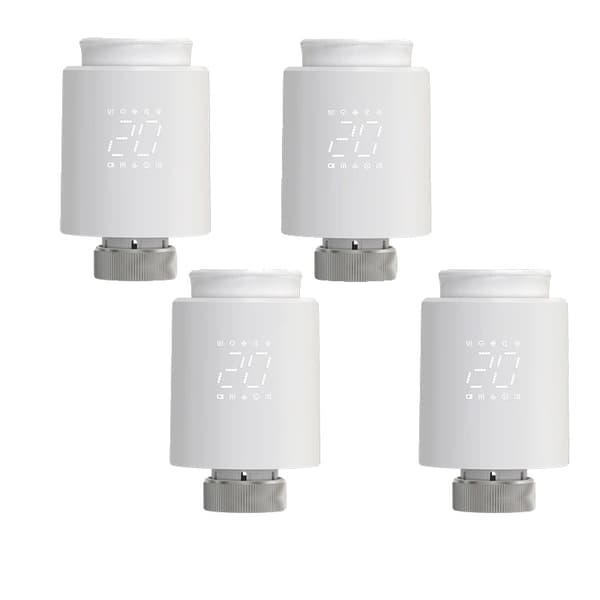 Termostaatti, Älykäs Ohjaus, Äänikomento,4PCS